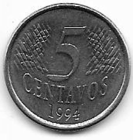 Catálogo Vieira Nº 05 - 5 Centavos Real
