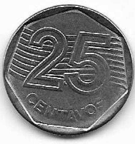 Catálogo Vieira Nº 13 - 25 Centavos - Plano Real