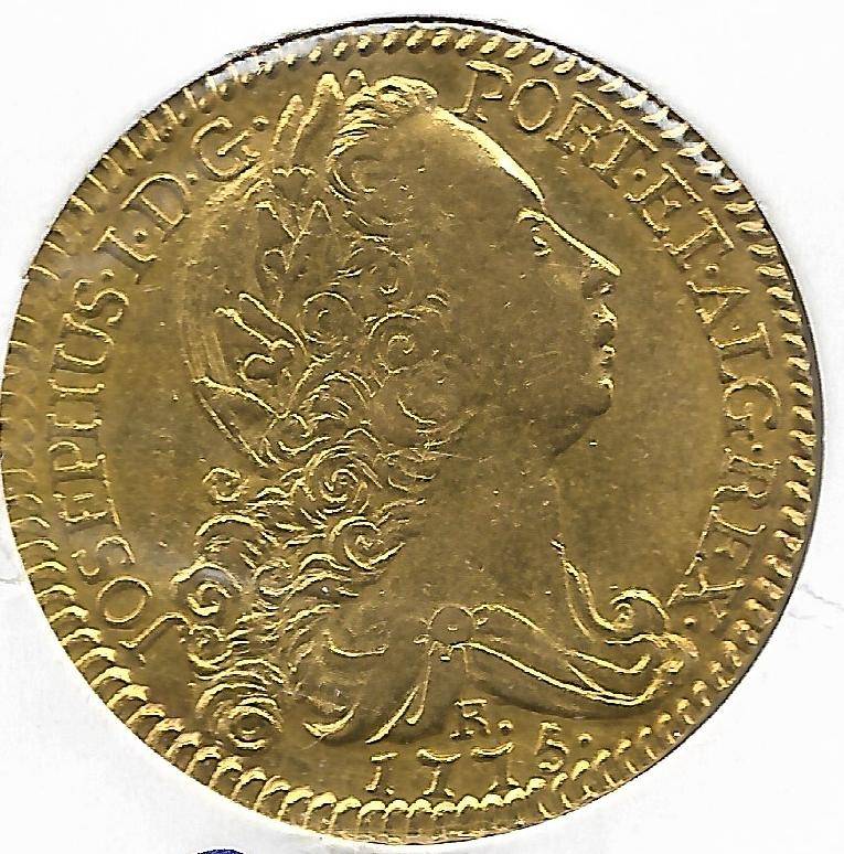 Catálogo Vieira Nº 301 - 6.400 Réis 1775R