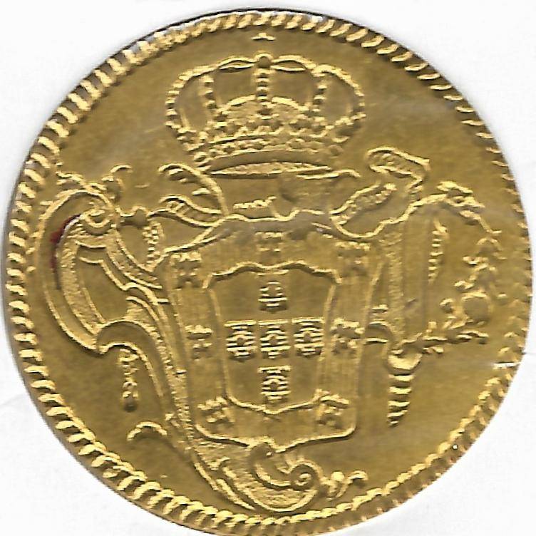 Catálogo Vieira Nº 301 - 6.400 Réis 1775R