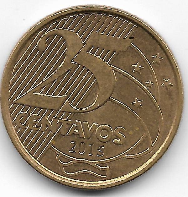 Catálogo Vieira Nº 63 - 25 Centavos Segunda Família do Real.