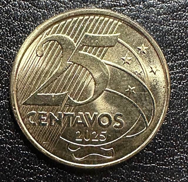 Catálogo Vieira Nº 63 - 25 Centavos Segunda Família do Real.