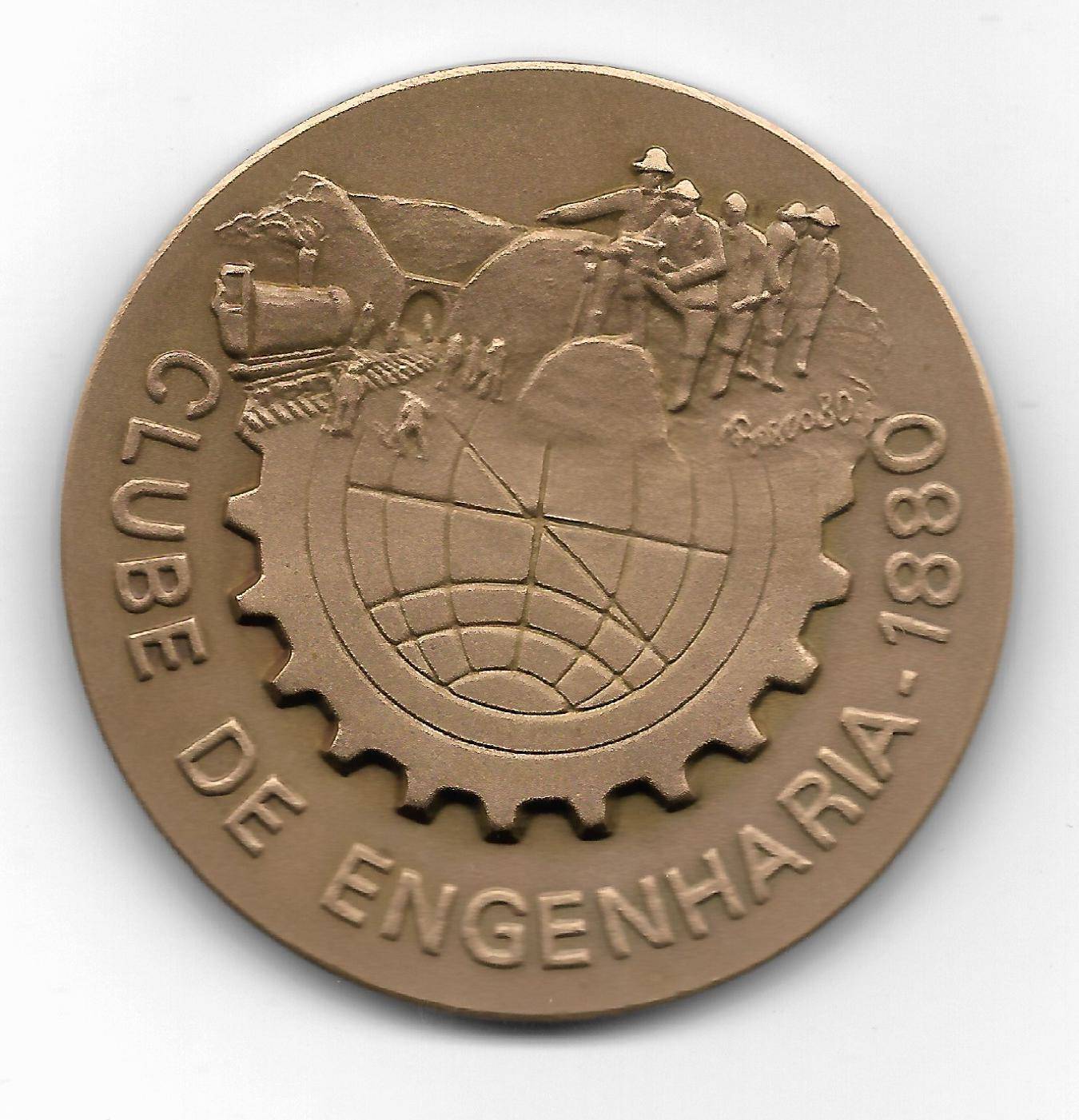 Medalha de Bronze - Centenário Clube de Engenharia