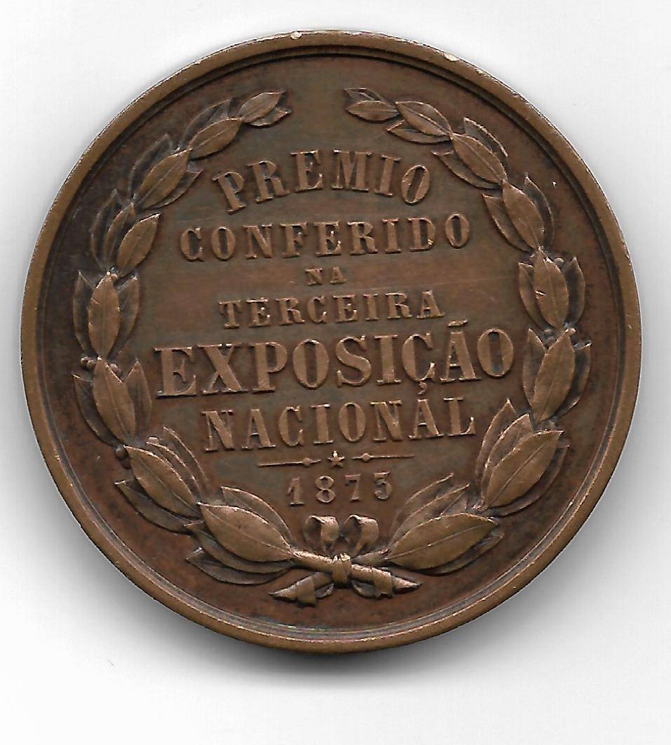 Medalha de Bronze - D.Pedro II Imperador do Brasil
