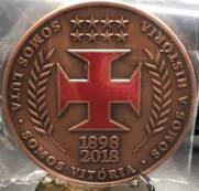 Medalha Comemorativa aos 120 anos Clube de Regatas Vasco da Gama