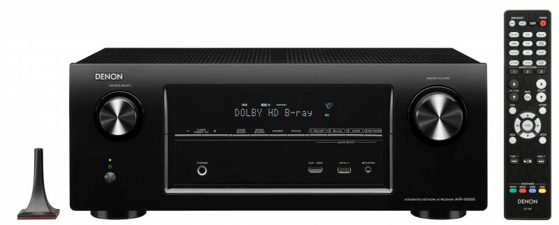 Receiver Denon AVR-X2000 7.1 Canais De 95w 3D/4K Lançamento - Ilha