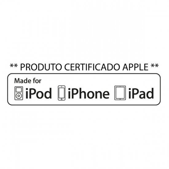 Cabo USB 2.0 1 metro p/ IPHONE 4 / 4S C3010- ELG