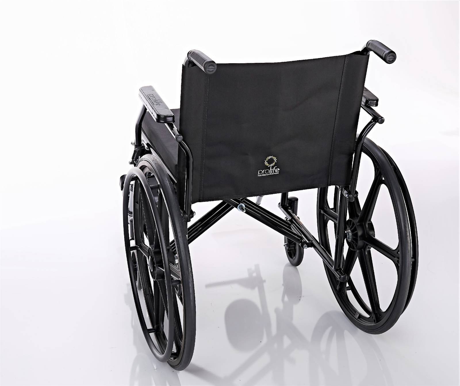 Roda dianteira para cadeira de roda jaguaribe aro 6 pneu maciço