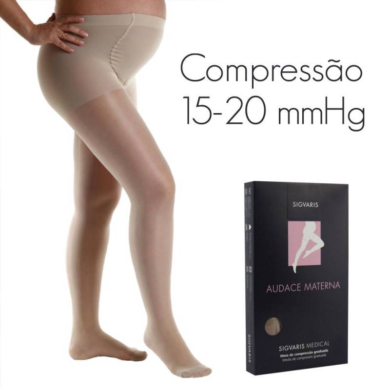 Para a médica meias gravidez compressão de
