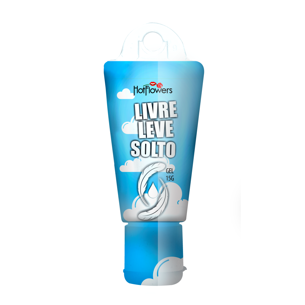 LIVRE LEVE SOLTO- Gel que aumenta a sensibilidade e provoca uma suave sensação de refrescância