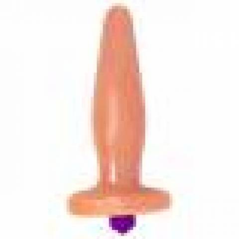 plug anal com vibrador Plug Anal com Vibrador- 11x3 cm