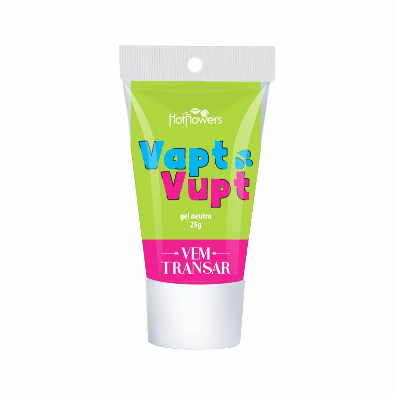 VAPT VUPT - Gel deslizante a base d´água, indicado para lubrificação da região íntima.
