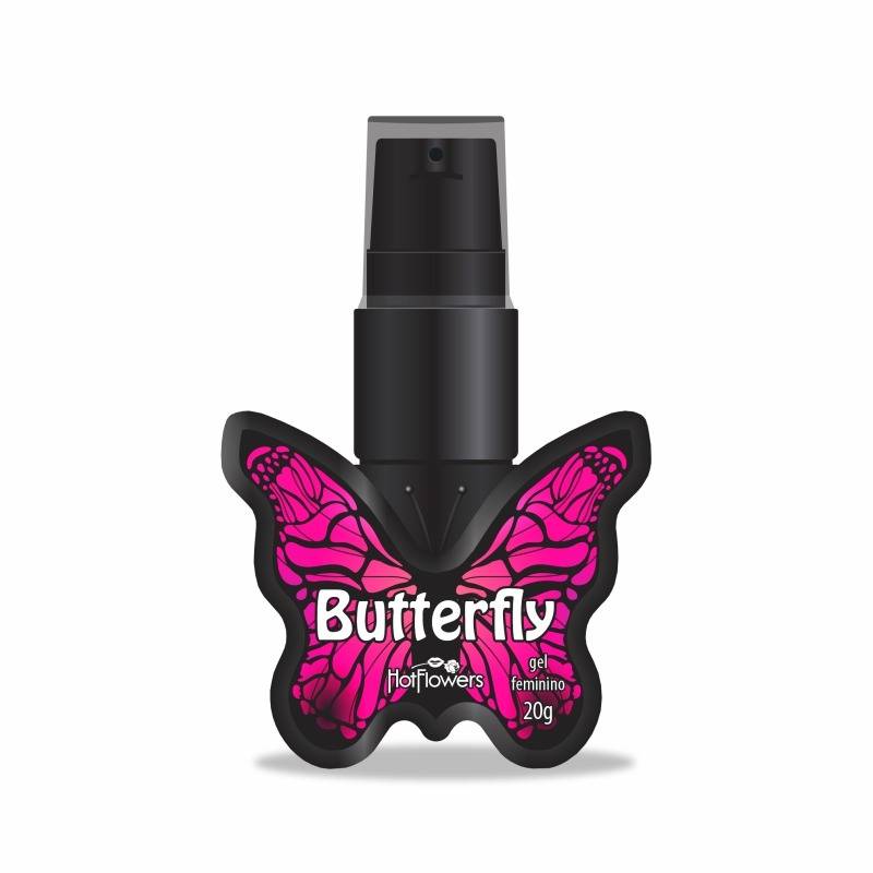 BUTTERFLY- Excitante que causa uma deliciosa refrescância e vibração