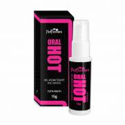 ORAL HOT- Gel Beijável com sabor delicioso de Tutti Frutti