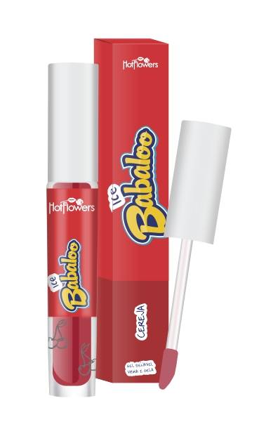 Gloss Ice Babaloo Cereja- Proporciona aos lábios o aspecto de brilho molhadinho