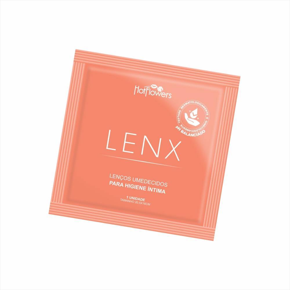 LENX HIGIENE ÍNTIMA - Lenços úmidecidos para higiene íntima.