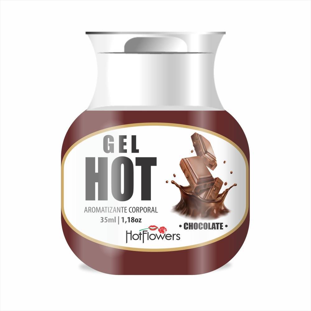 GEL AROMATIZANTE DE 35 ML- O famoso GEL HOT para esquentar ainda mais suas Preliminares.