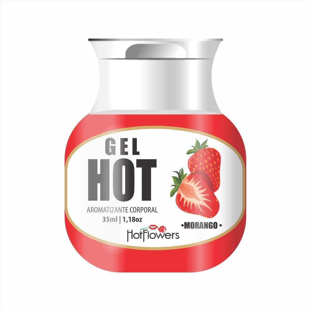 GEL AROMATIZANTE DE 35 ML- O famoso GEL HOT para esquentar ainda mais suas Preliminares.