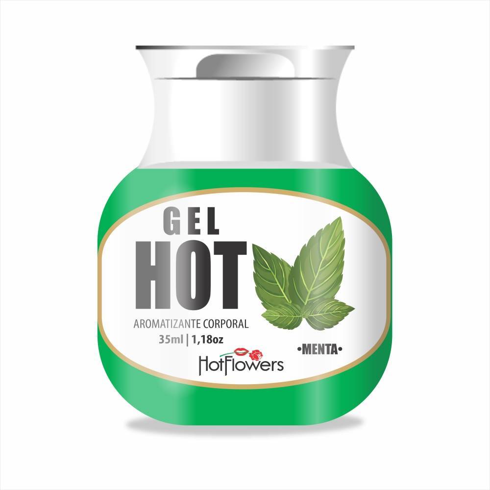 GEL AROMATIZANTE DE 35 ML- O famoso GEL HOT para esquentar ainda mais suas Preliminares.