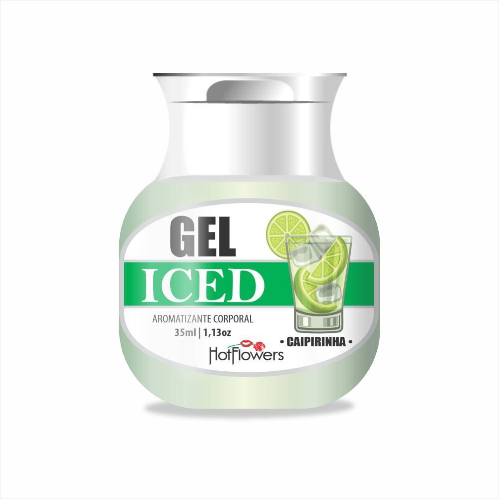 GEL AROMATIZANTE ICED- Sinta deliciosos arrepios com a refrescancia do GEL ICED