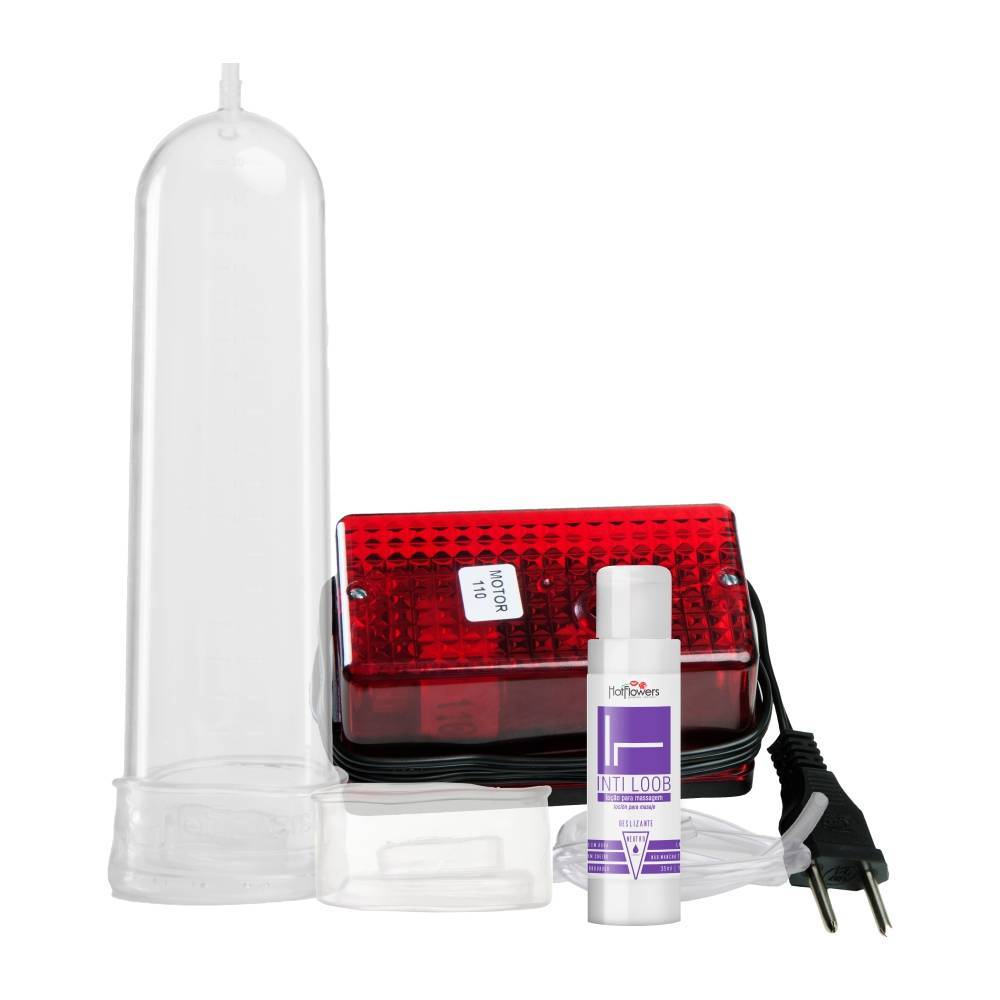 Bomba Peniana Elétrica- Para ativar a circulação do pênis e auxiliar o combate de problemas ereção