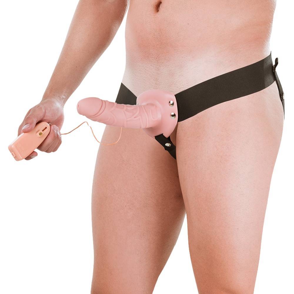 Capa Peniana com Cinto e Vibrador- HZ405NE