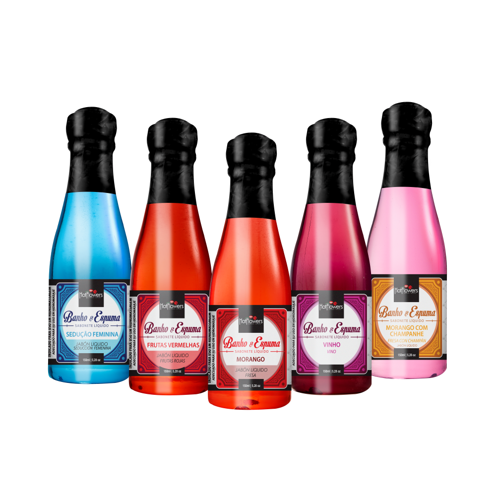 BANHO E ESPUMA SABONETE LIQUIDO - Ideal para hidromassagem ou ducha.