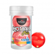 HOT BALL PLUS ESQUENTA ESFRIA- Provoca uma sensação estimulante e alternada de calor e refrescância.