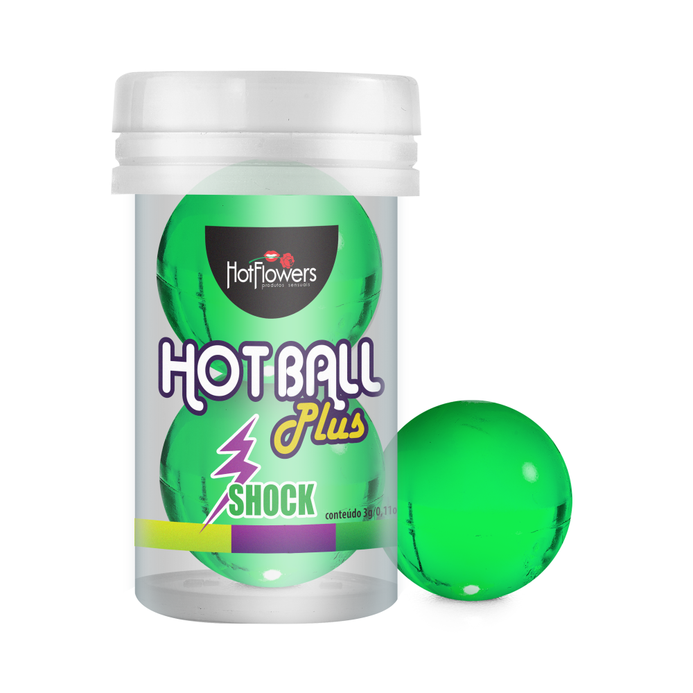 HOT BALL PLUS SHOCK Provoca na pele uma sensação Vibrante e eletrizante. HOT FLOWERS