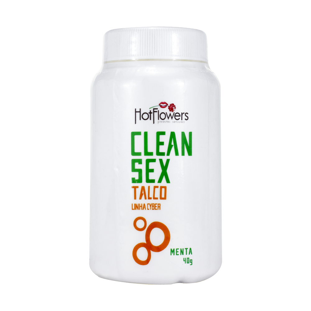 Talco Clean Sex-Talco especial para conservação de brinquedos eróticos adultos.
