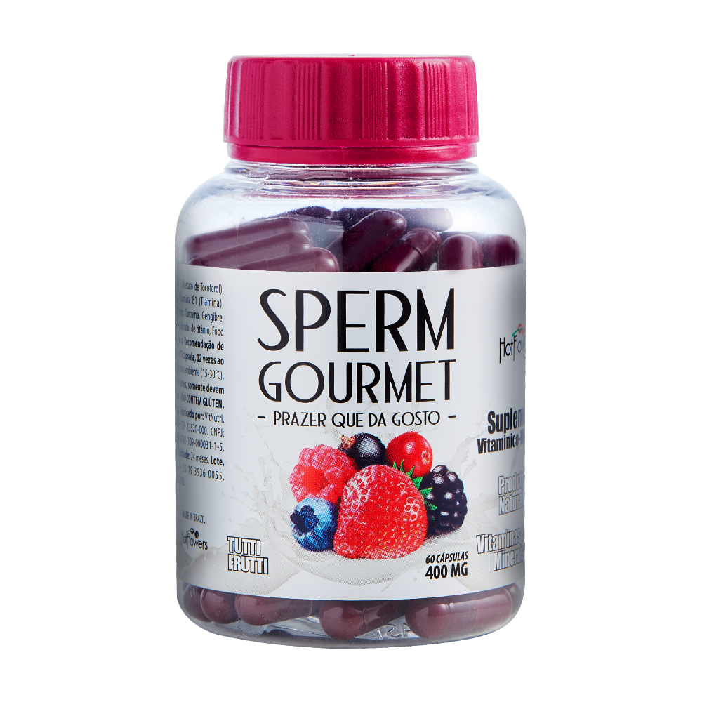 SPERM GOURMET- Altera o sabor do Gozo, Masculino. e Feminino