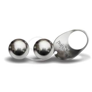 Bolinhas de Pompoar- Maciça em Metal Cromada