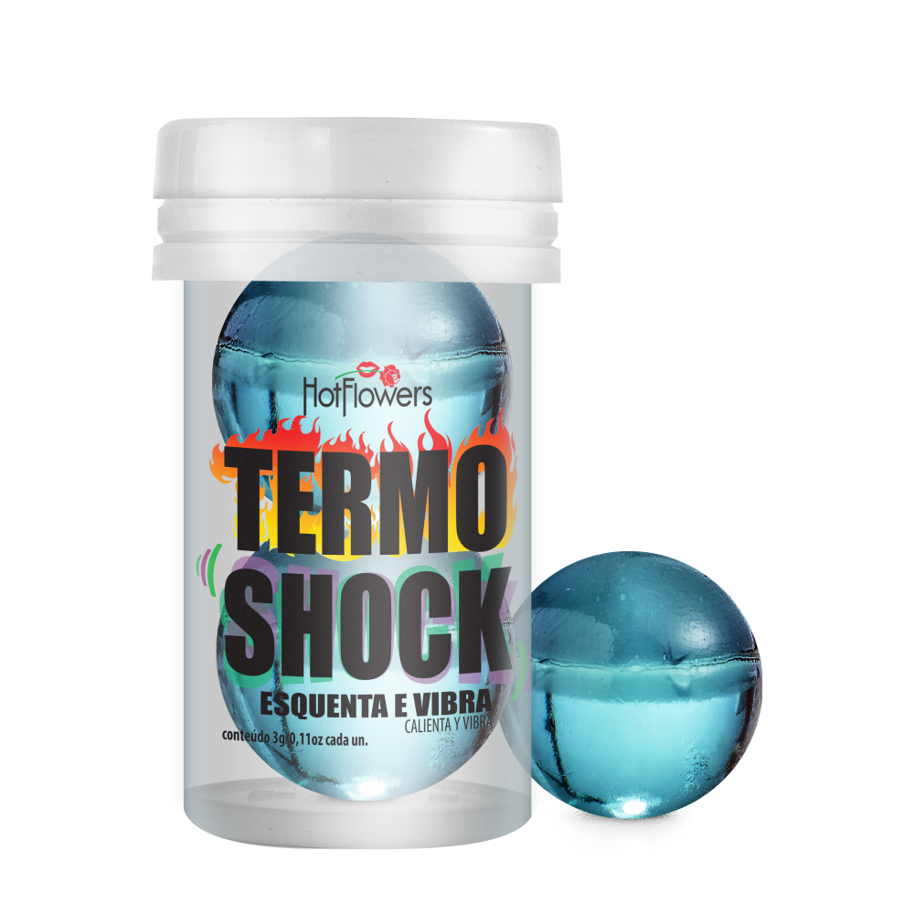 HOT BALL TERMO SHOCK- Esquenta e Vibra