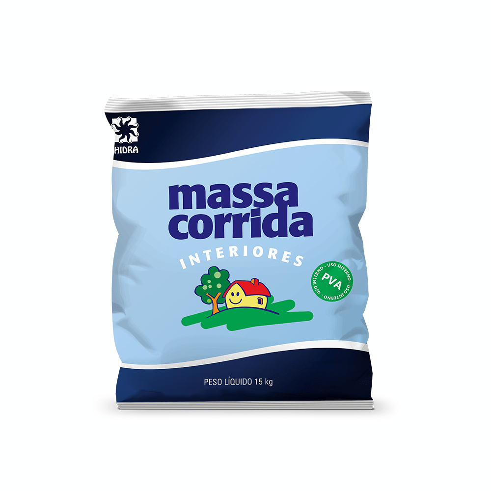 Massa Corrida PVA 15kg Hidra