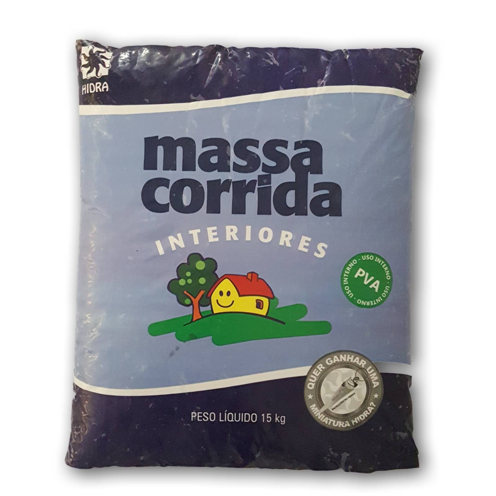 Massa Corrida PVA 15kg Hidra