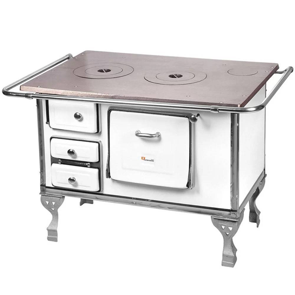 Fogão A Lenha N.3 Branco Petrycoski