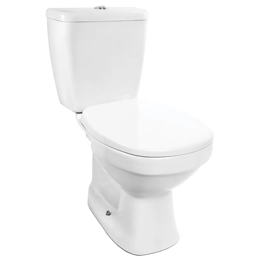 Bacia Com Caixa Acoplada Lorenzetti One - Kit Completo