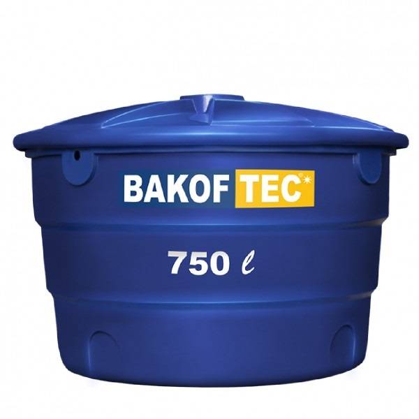 Caixa D'agua Plástica Bakof 750l 