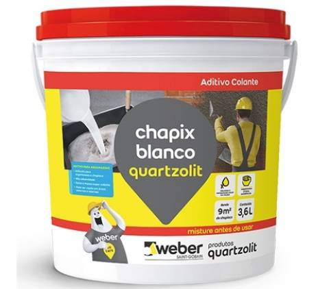 Aditivo Chapix PVA Blanco 3,6l Quartzolit