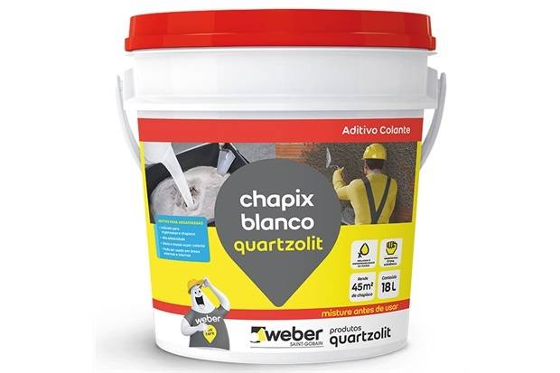 Aditivo Chapix PVA Blanco 18l Quartzolit