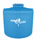 Tanque Caixa D'agua Plástica Fibraoeste 1.000l Tampa Clic