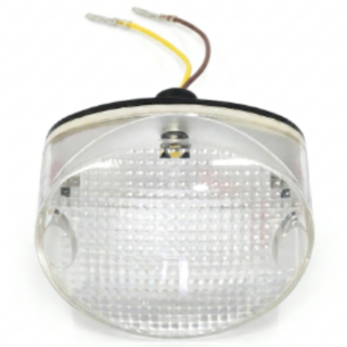 LANTERNA OVAL CRISTAL SUPERIOR DIANTEIRA BUSSCAR MICRUSS/NEOBUS