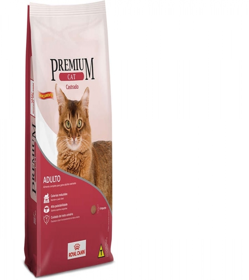 Ração Royal Canin Gatos Adultos Premium Castrados