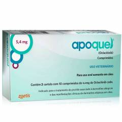 Apoquel 5.4 mg cx c/ 20 comprimidos