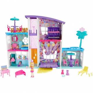 Food Truck 2 em 1 Da Polly Pocket - Mattel GDM20 - Noy Brinquedos