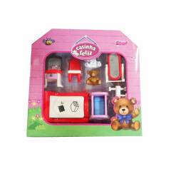 Miniaturas Casinha Feliz Quarto - Zoop Toys ZP00242