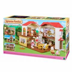 Casa Telhado Vermelho Luzes Sylvanian Families - Epoch 5302