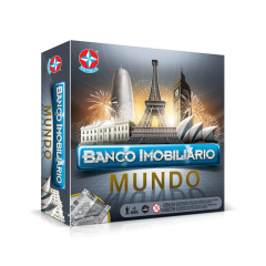 Jogo Banco Imobiliário Mundo - Estrela 1201602800053