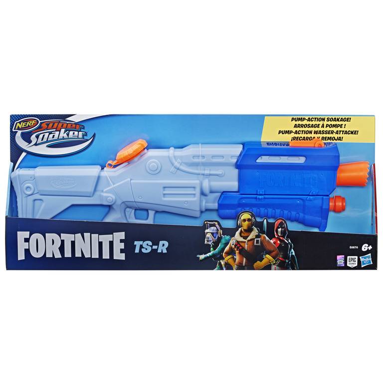 Nerf TS-R Super Soaker Fortnite Lança Água - Hasbro E6876 - Noy