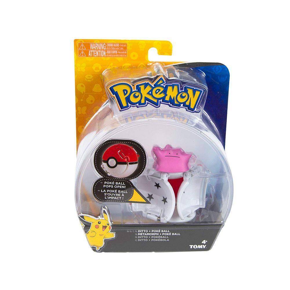 Brinquedo de plástico com base amarela, pokemon vermelho Pokedéx